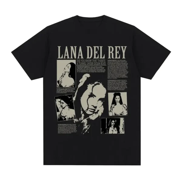 Lana Del Rey Music Album Shirt