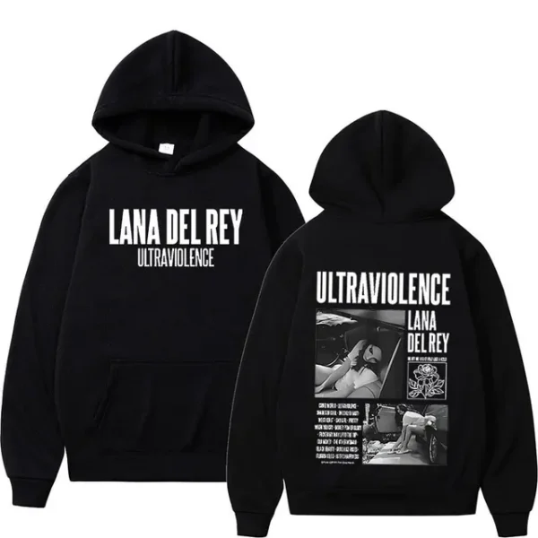 Lana Del Rey Print Hip Hop Hoodie