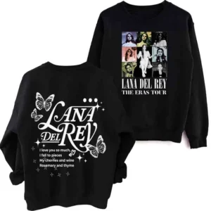 Lana Del Rey The Ear Tour Sweatshirt Harajuku