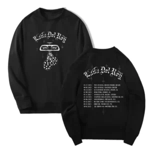 Lana Del Rey Tour Crewneck Long Sleeve Sweatshirt