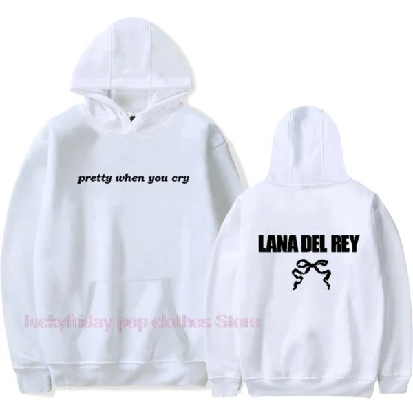 Lana Del Rey WITH RIBBON PRINT Hoodie