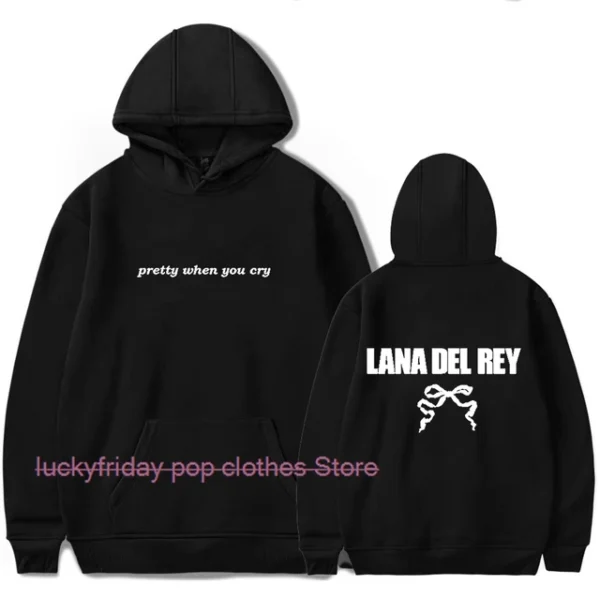 Lana Del Rey WITH RIBBON PRINT Hoodie